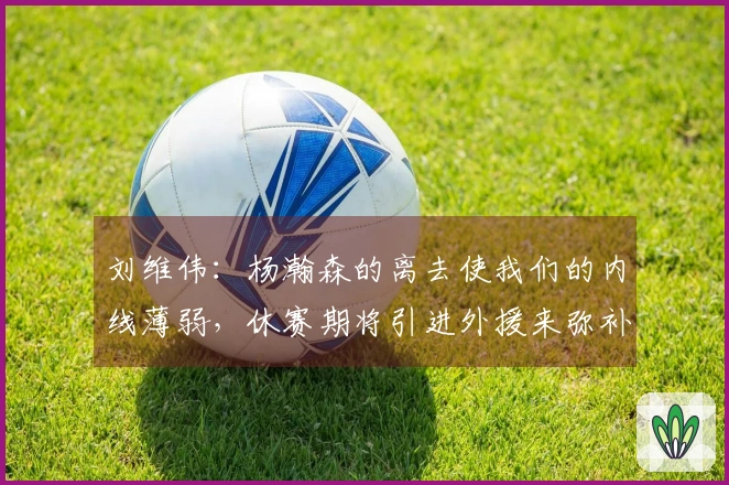 刘维伟：杨瀚森的离去使我们的内线薄弱，休赛期将引进外援来弥补